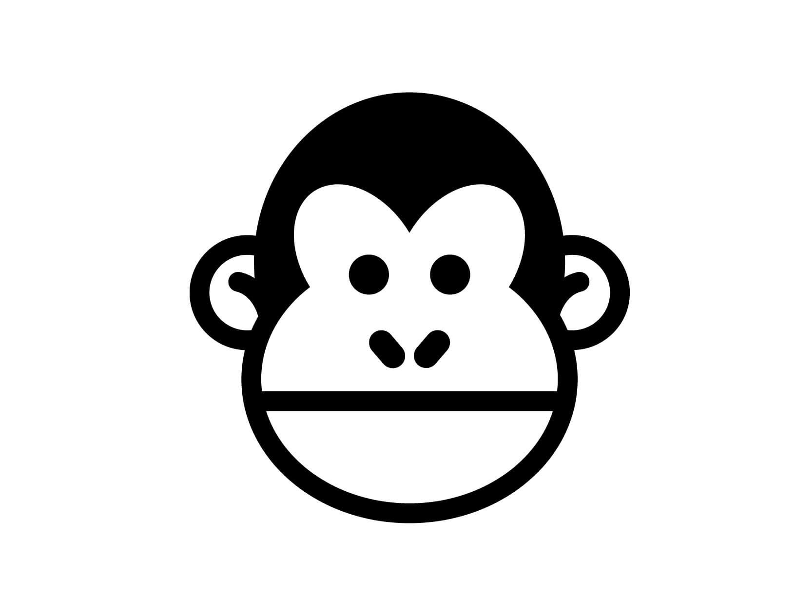Muursticker aap