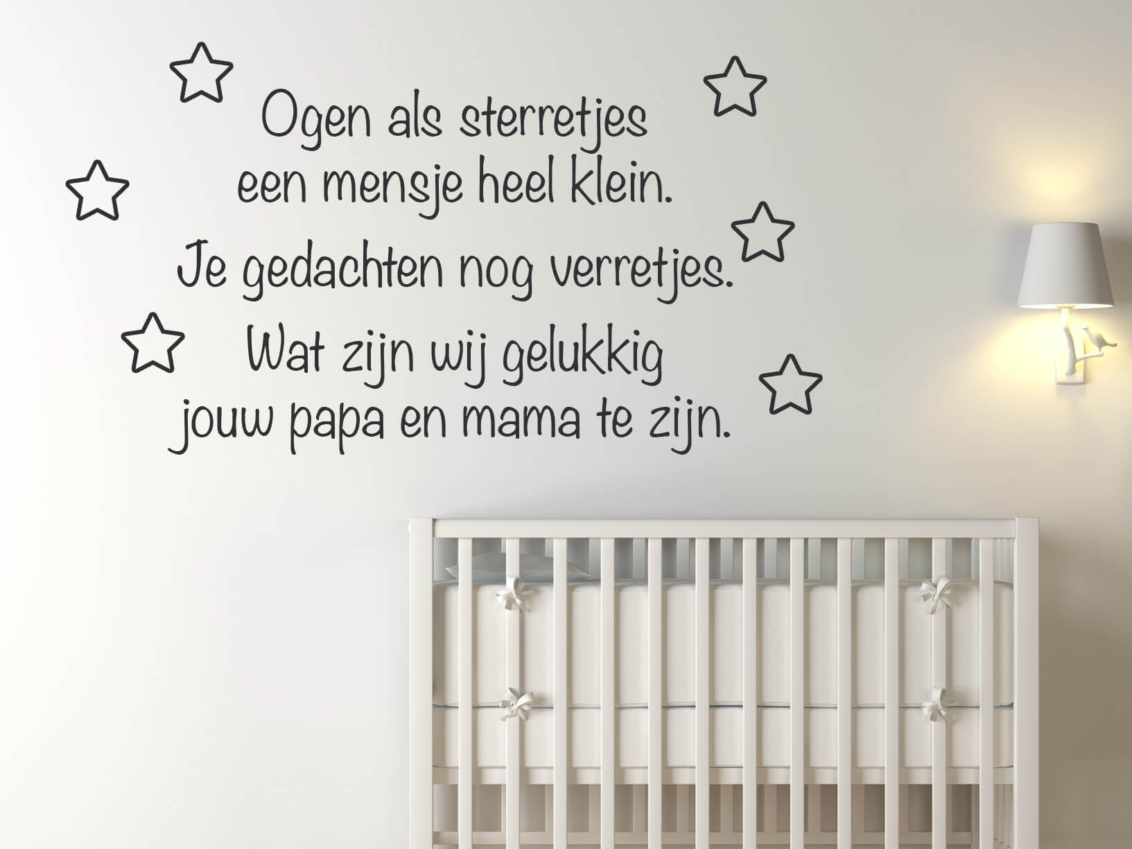 Kinderkamer muurstickers Babykamer muurstickers topkwaliteit!