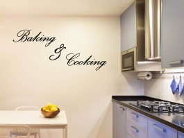 Muursticker Baking & Cooking