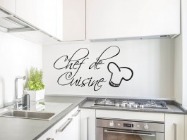 Muursticker Chef de Cuisine