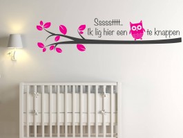 Persoonlijk zwaard restjes Kinderkamer muurstickers & Babykamer muurstickers van topkwaliteit!