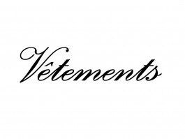 Deursticker Vetements