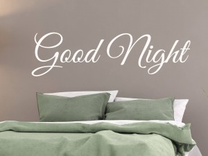 Muursticker "Good Night"