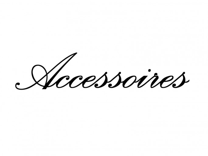 Meubelsticker "Accessoires"