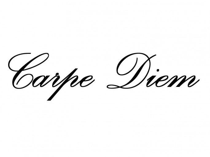 Meubelsticker "Carpe Diem"