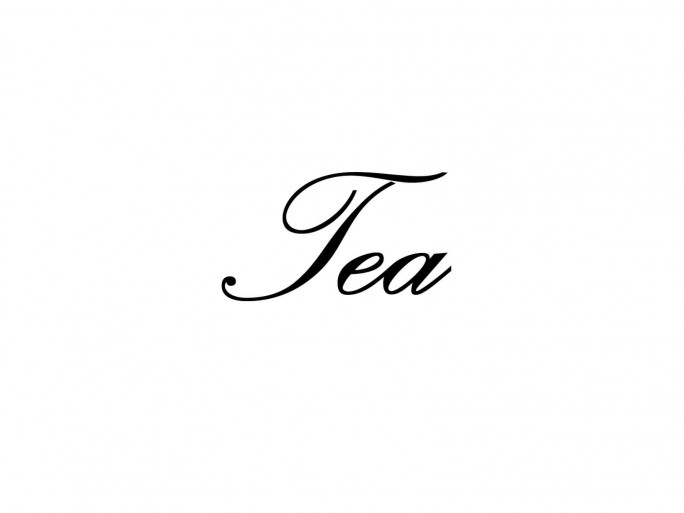 Meubelsticker "Tea"
