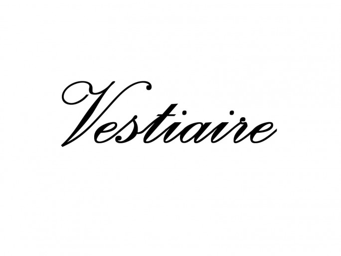 Deursticker "Vestiaire"